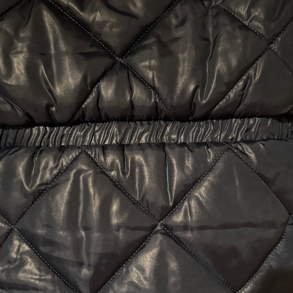 Tommy Hilfiger Girls Navy Puffer Jacket - Picture 8 of 9